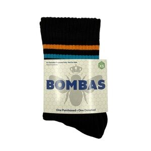 Bombas Calf Socks in Black Size XS